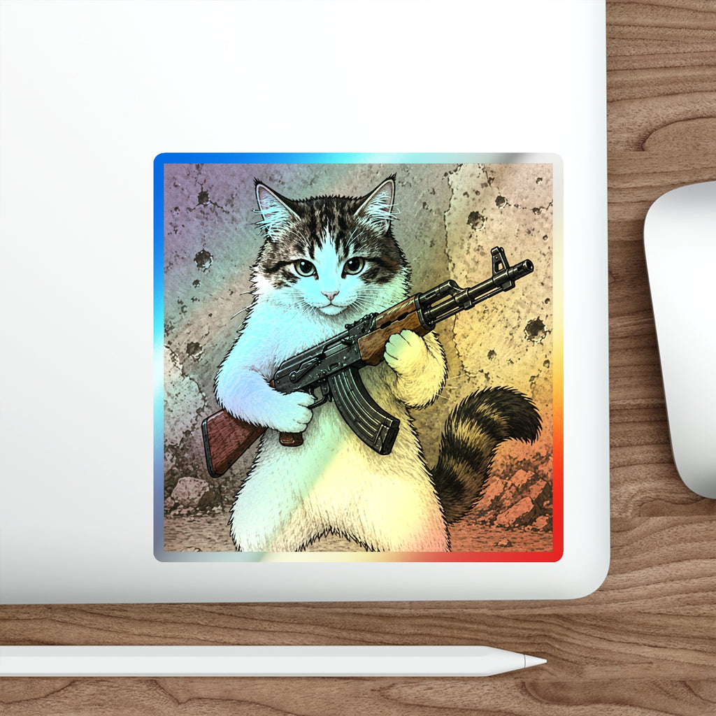 Barf Holographic Sticker
