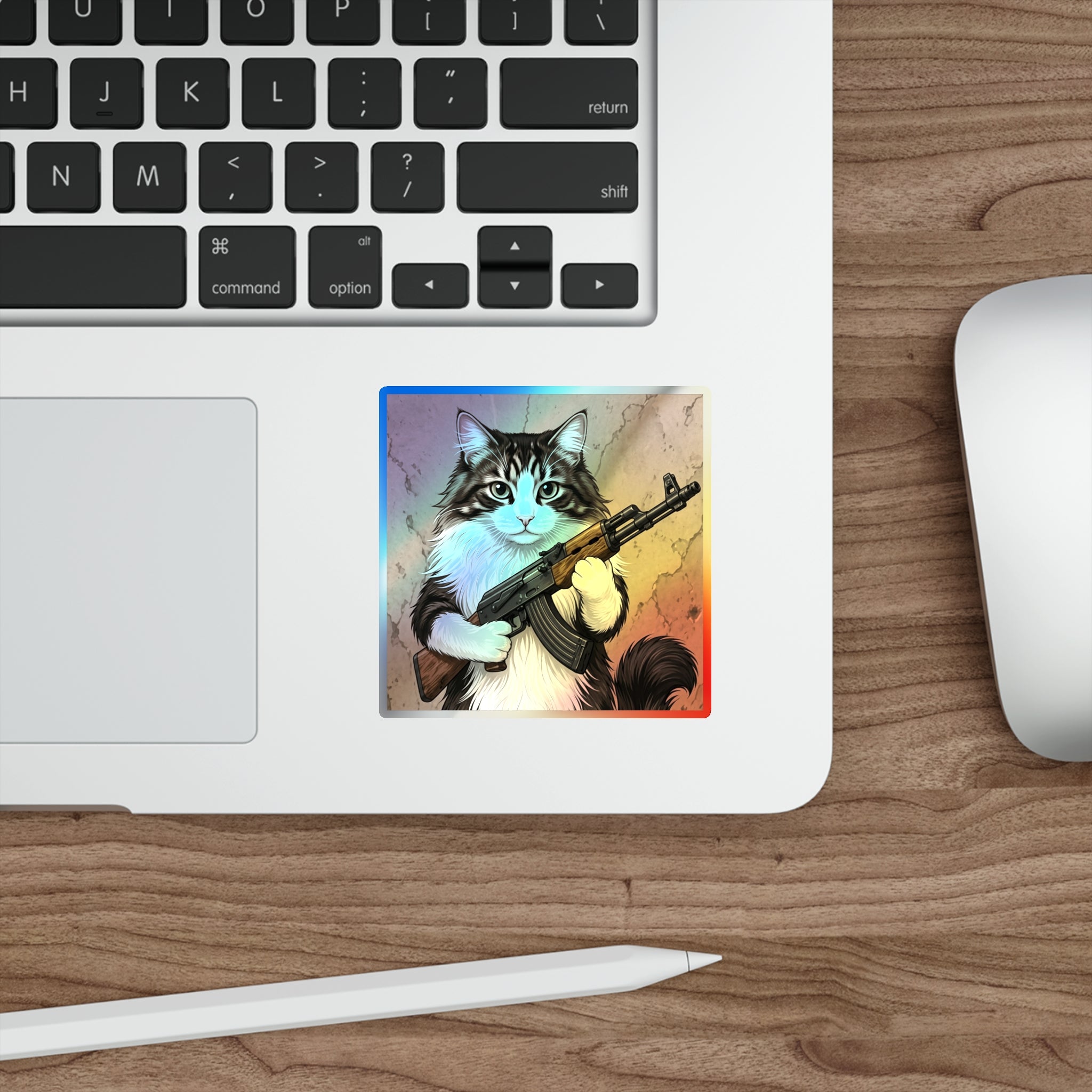 Bandit Holographic Sticker