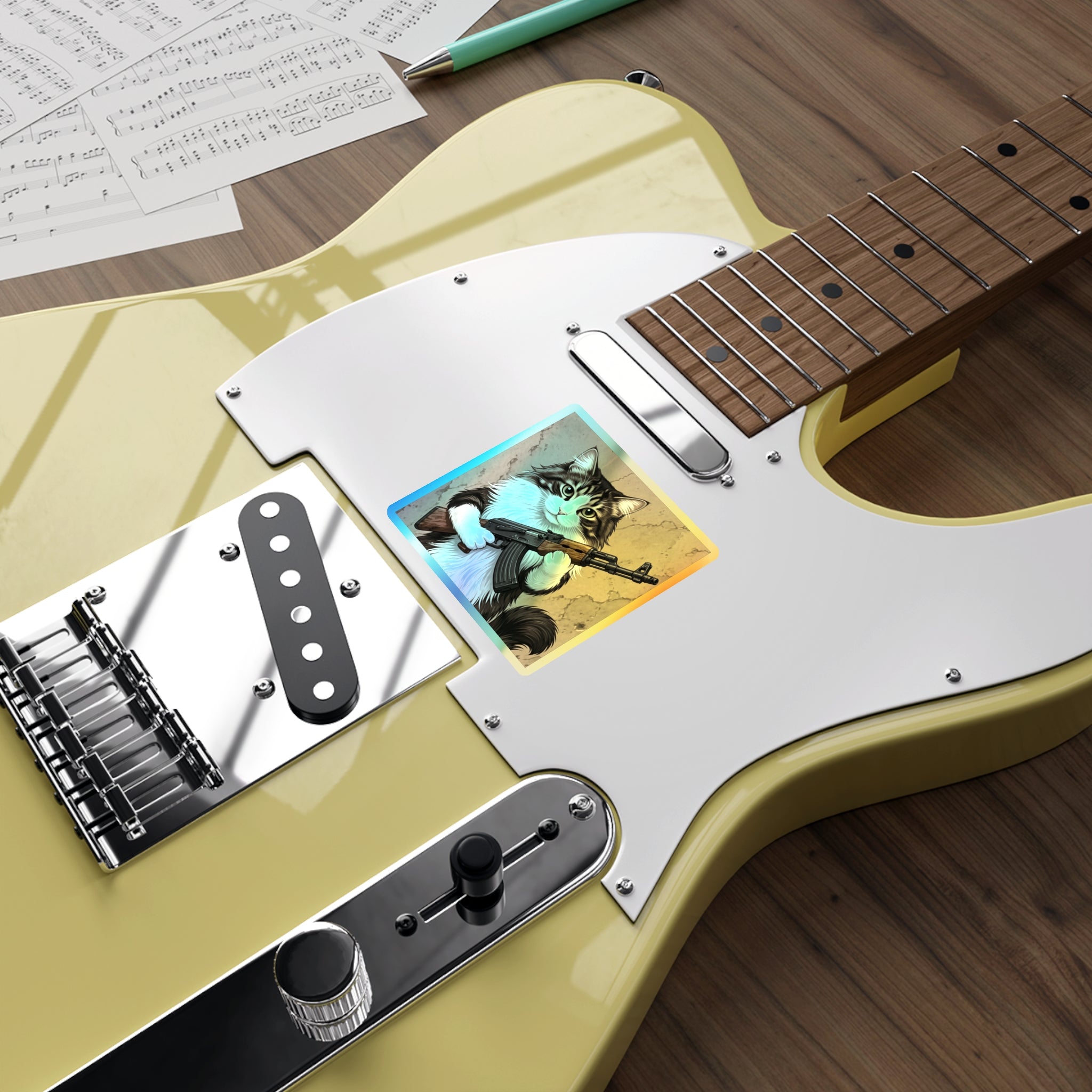 Bandit Holographic Sticker