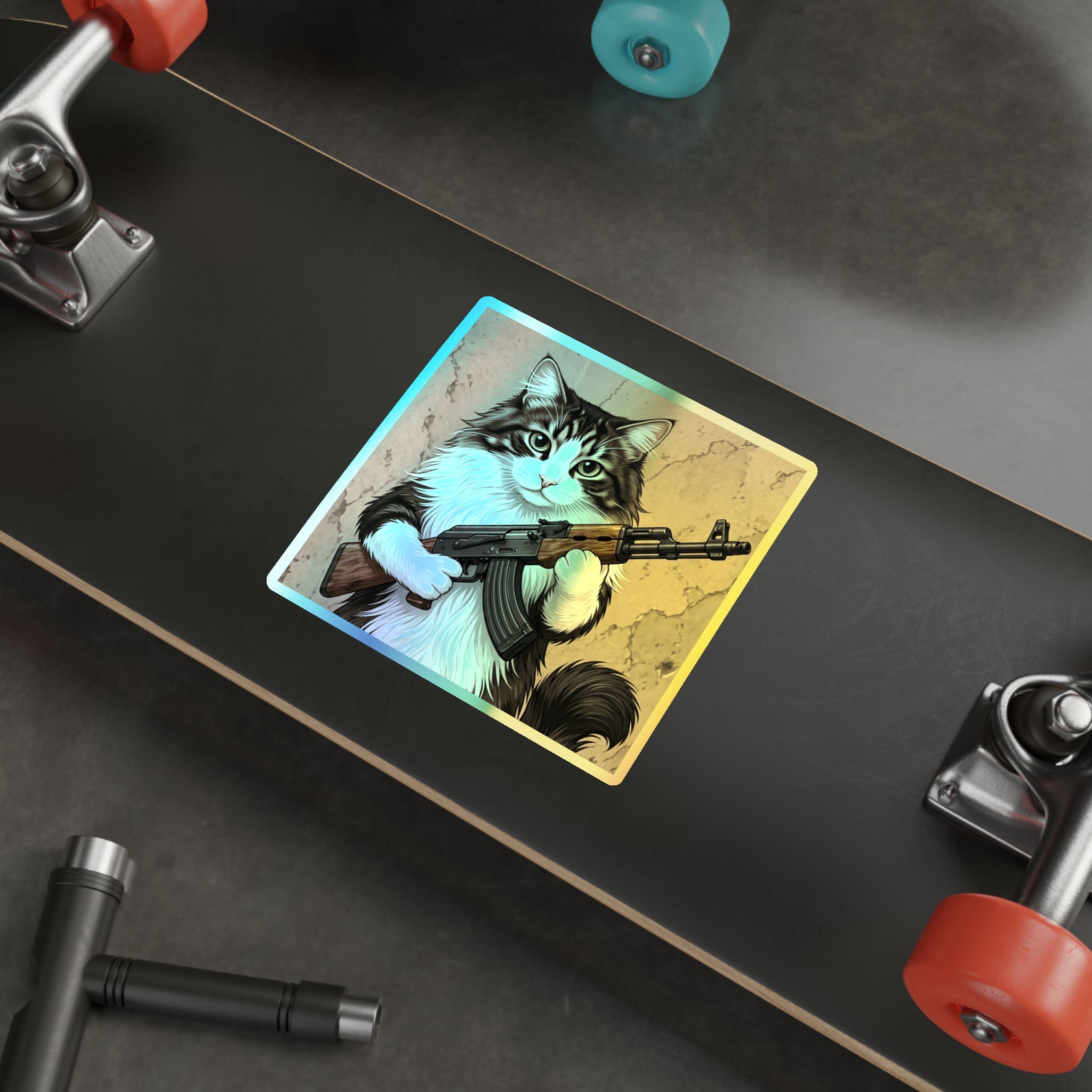 Bandit Holographic Sticker