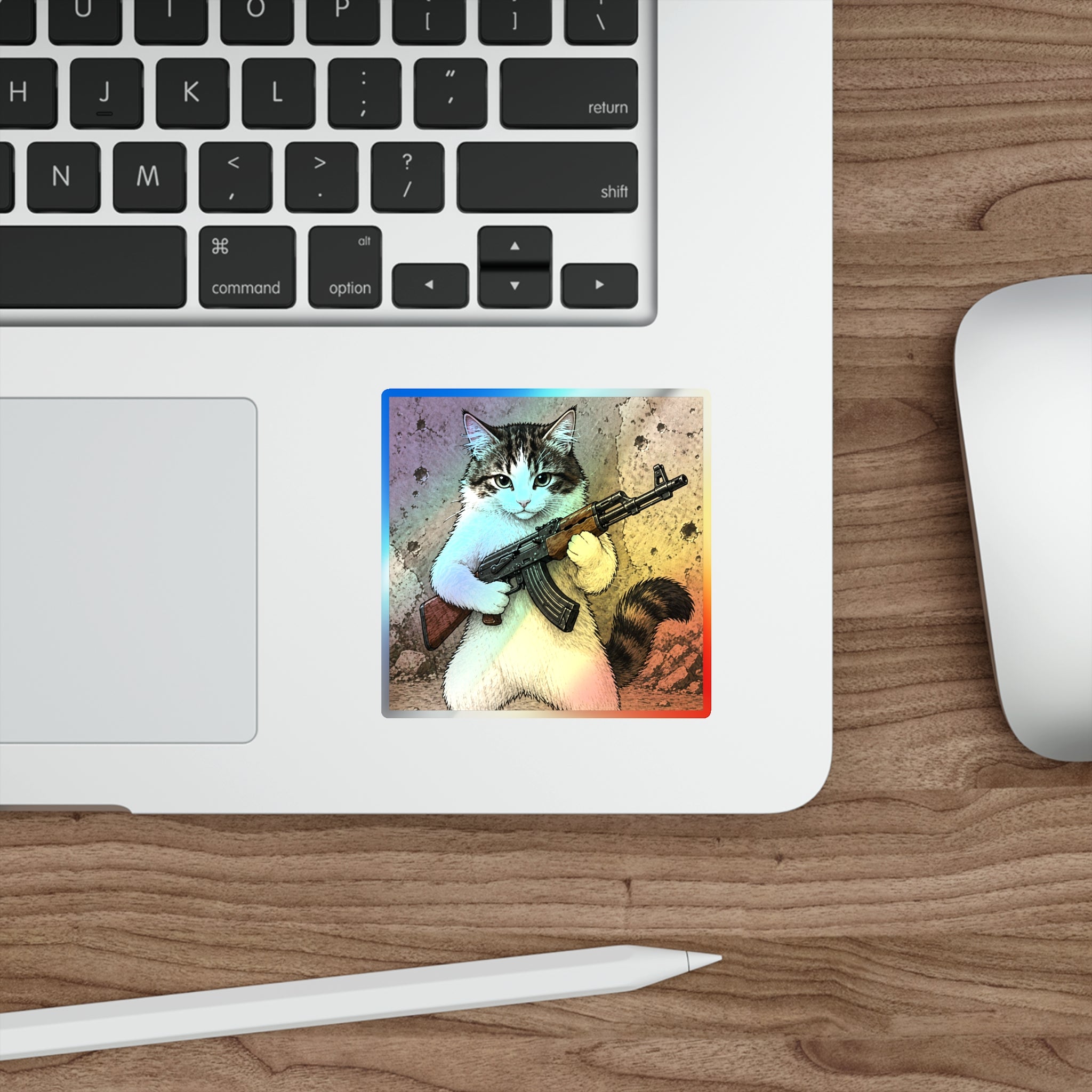 Barf Holographic Sticker